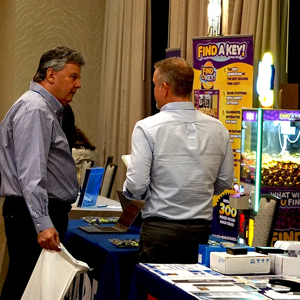 Tabletop exhibits at On the Road