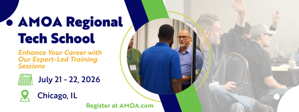 AMOA Unveils 2026 Tech School Lineup with New Chicago Debut and Charlotte Return