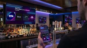 buzztime at a bar